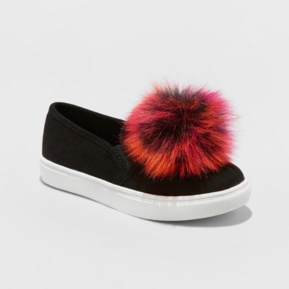 Stevies Other - Stevies #BRIGHTEYED Pom Pom Sneaker New Black